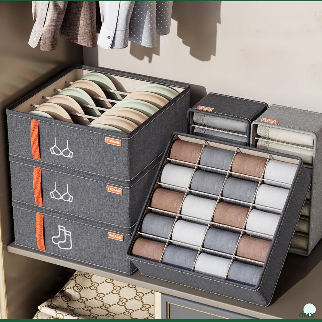 Organizador de Cajón para Ropa Interior, Calcetines y Accesorios